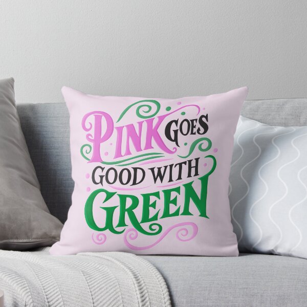 Item preview, Pink Goes Good With Green - Wicked designed and sold by byebyesally.