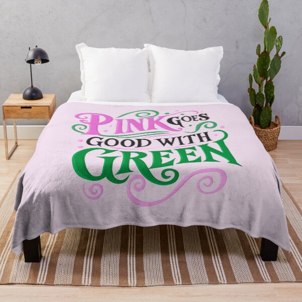 Item preview, Pink Goes Good With Green - Wicked designed and sold by byebyesally.