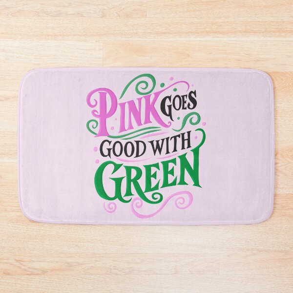 Item preview, Pink Goes Good With Green - Wicked designed and sold by byebyesally.