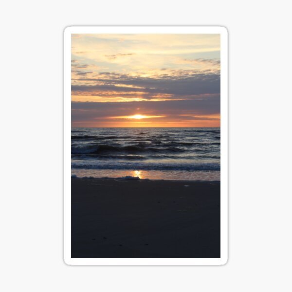 Item preview, Sunset at the beach on Terschelling, the Netherlands designed and sold by Marije Kouyzer.