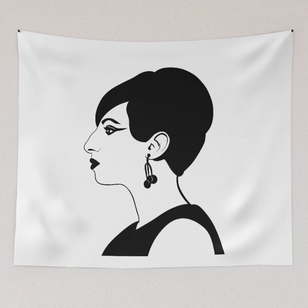 Item preview, Barbra Streisand Profile designed and sold by byebyesally.