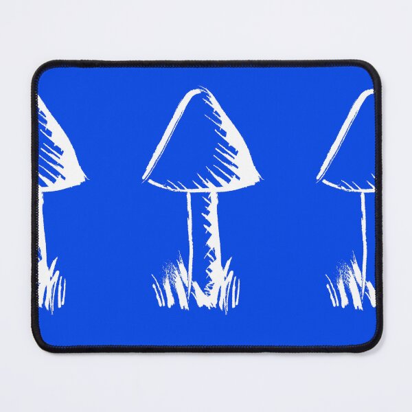 Item preview, Toadstool Negative Blue designed and sold by MagentaTwilight.