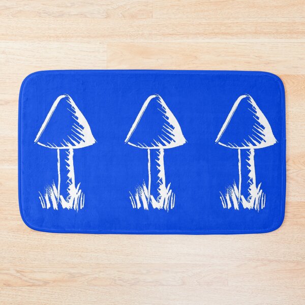 Item preview, Toadstool Negative Blue designed and sold by MagentaTwilight.