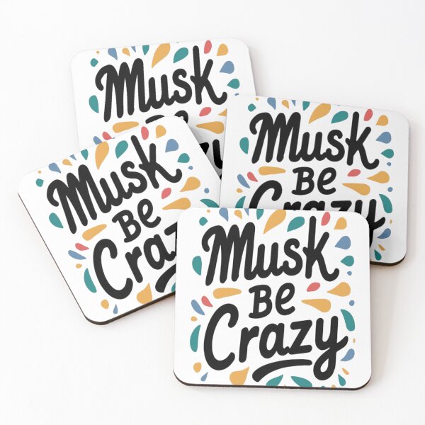 Item preview,  Tesla Bumper musk be crazy Elon Musk designed and sold by SanadDiab.
