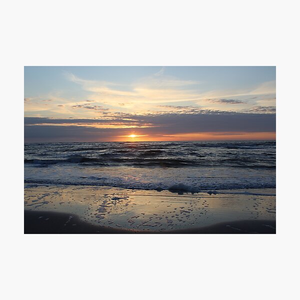 Item preview, Sunset at the beach on Terschelling, the Netherlands designed and sold by Marije Kouyzer.