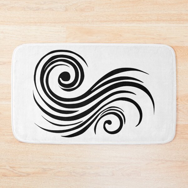 Item preview, Black Wave - a Touch of Elegance, Unique designed and sold by villacreativa.