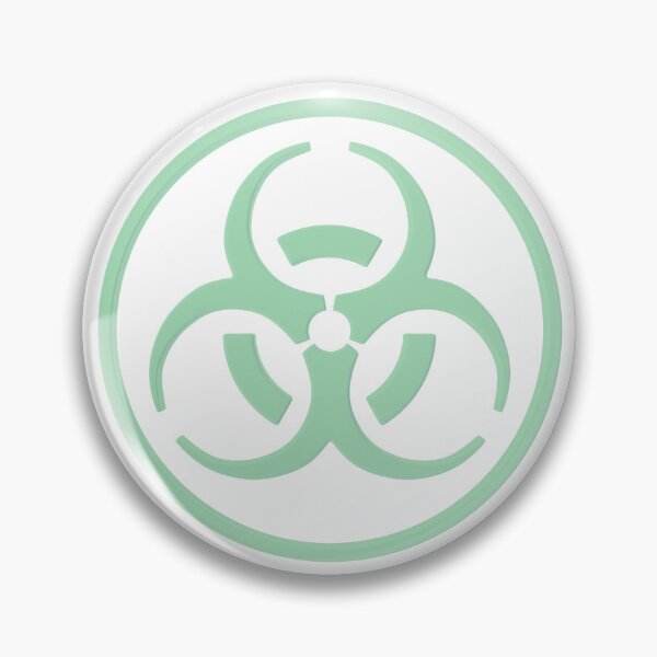 Item preview, Bold Biohazard Symbol Warning Design X designed and sold by PunktLE.