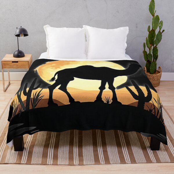 Item preview, Camel Silhouette in Desert Landscape designed and sold by tarzbol.