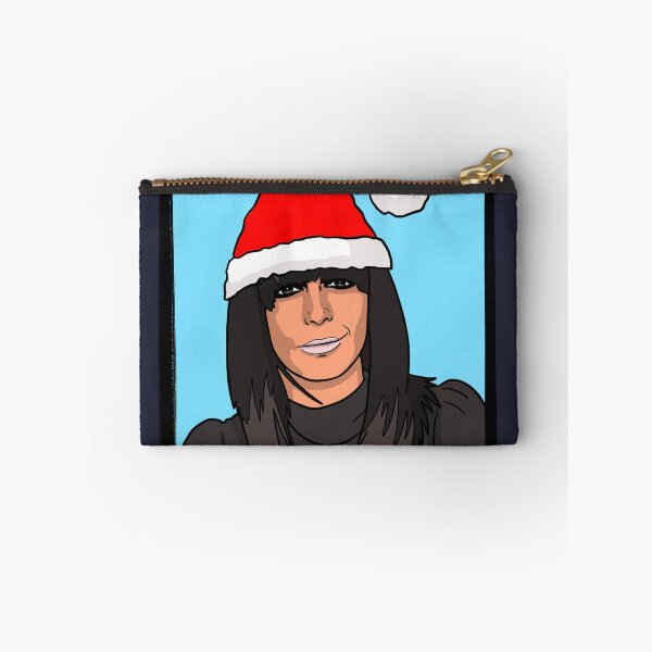 Item preview, Claudia Winkleman Christmas Portrait designed and sold by PickledjoArt.