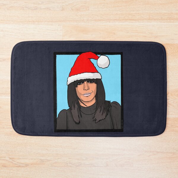 Item preview, Claudia Winkleman Christmas Portrait designed and sold by PickledjoArt.