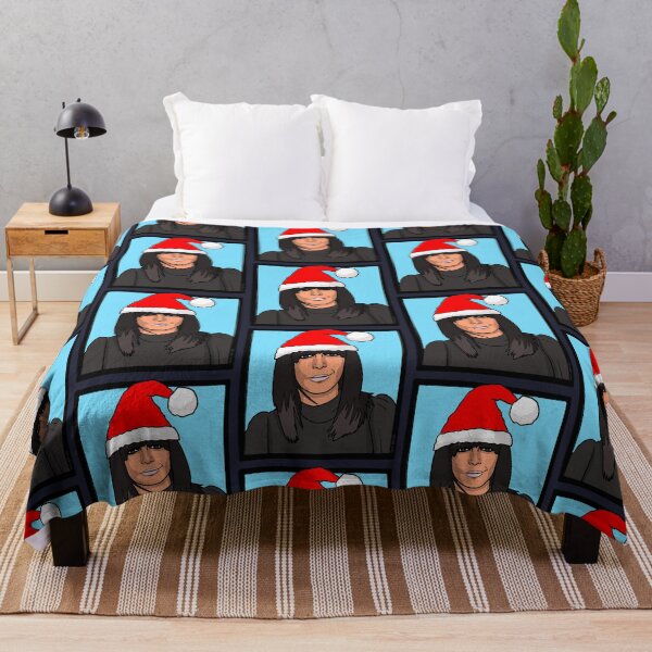Item preview, Claudia Winkleman Christmas Portrait designed and sold by PickledjoArt.