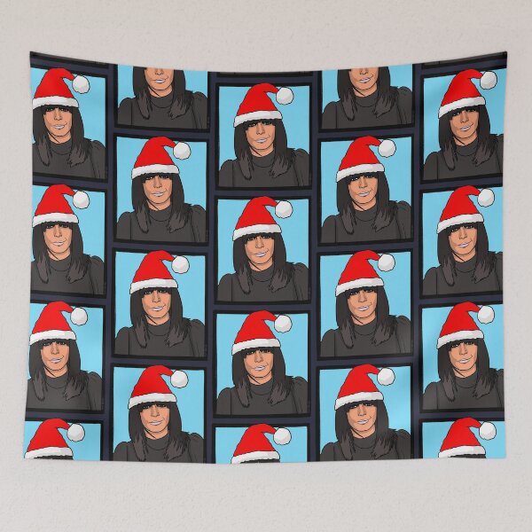 Item preview, Claudia Winkleman Christmas Portrait designed and sold by PickledjoArt.