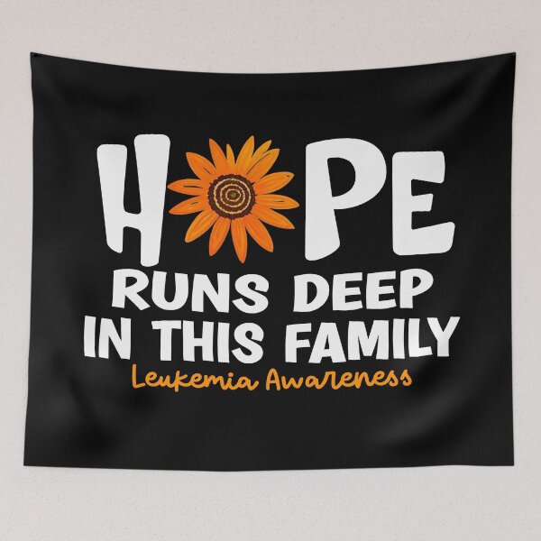 Item preview, Hope runs deep in this family Leukemia awareness designed and sold by Colorfulman.