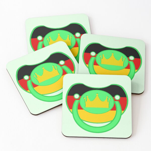 Item preview, Baby agere pacifier green  designed and sold by mikistudio.