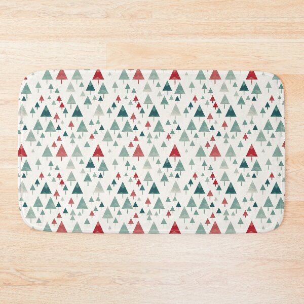 Item preview, Geometric Christmas Trees Pattern  designed and sold by Belhbib Art ⭐⭐⭐⭐⭐.