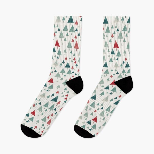 Item preview, Geometric Christmas Trees Pattern  designed and sold by Belhbib Art ⭐⭐⭐⭐⭐.