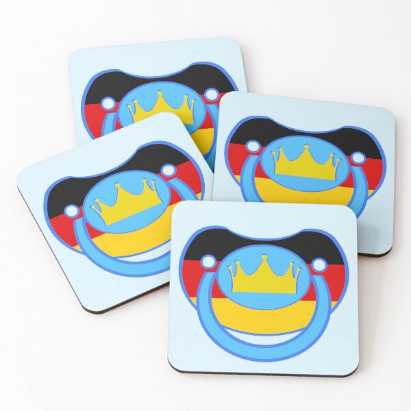 Item preview, Baby agere pacifier blue Prince designed and sold by mikistudio.