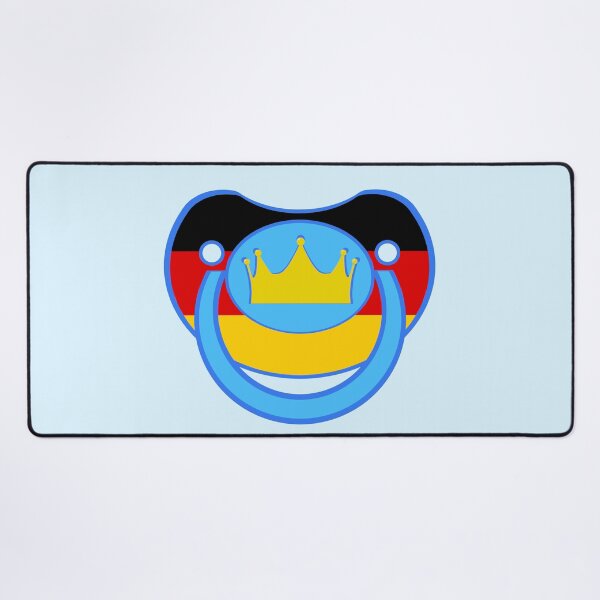 Item preview, Baby agere pacifier blue Prince designed and sold by mikistudio.