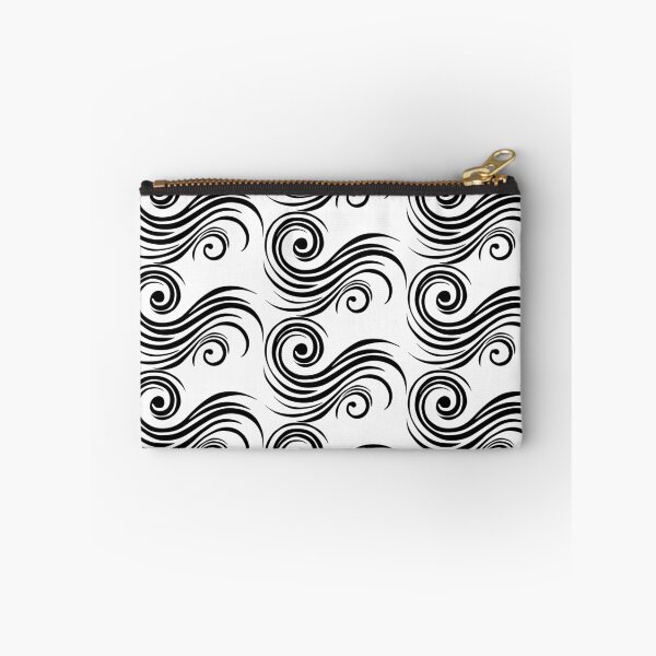 Item preview, Black Wave - a Touch of Elegance, Pattern, Unique designed and sold by villacreativa.