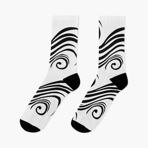 Item preview, Black Wave - a Touch of Elegance, Pattern, Unique designed and sold by villacreativa.