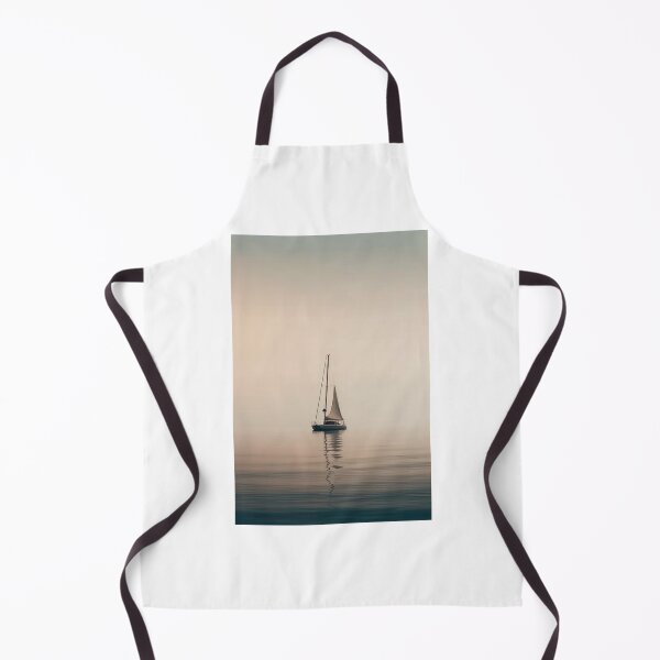 Item preview, Sailbot on the calm water surface designed and sold by MiraCleAI.