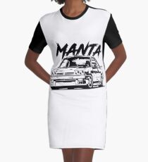 Manta B & quot; Dirty Style & quot; Graphic T-Shirt Dress