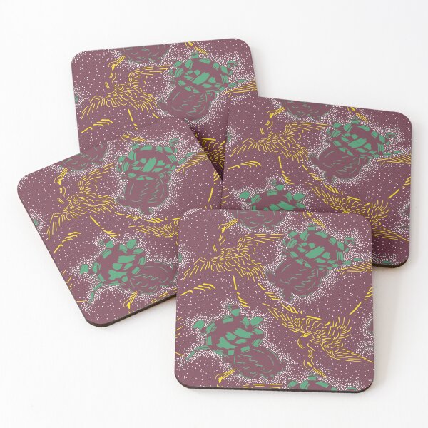 Item preview, Cranes and turtles - Japanese seamless vintage pattern designed and sold by Japan Design Prints.