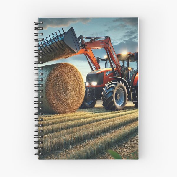 Item preview, Loading Hay Bale at Sunset designed and sold by EndOfRainbowArt.