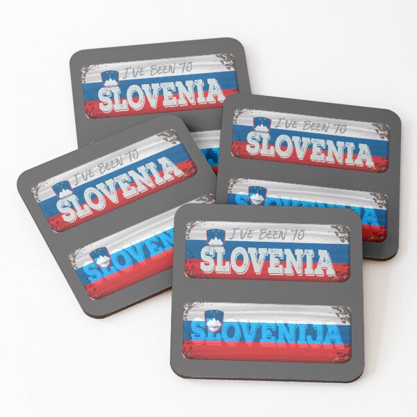 Item preview, SLOVENIA Flag Slovenian Slovenija Flag Sticker T-Shirt 01 designed and sold by OuterShellUK.