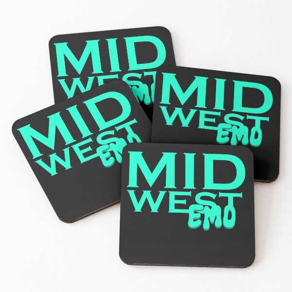 Item preview, Mid West Emo Nostalgic Indie Vinyl Decal designed and sold by Graphic Therapist.