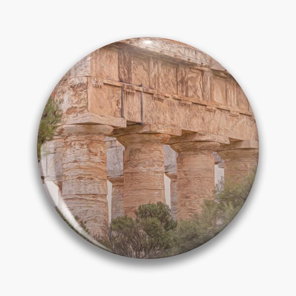 Item preview, Segesta Temple Sicily Artistic designed and sold by PhotoArt by Joan Carroll.