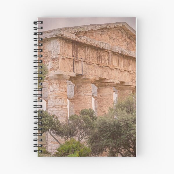 Item preview, Segesta Temple Sicily Artistic designed and sold by PhotoArt by Joan Carroll.