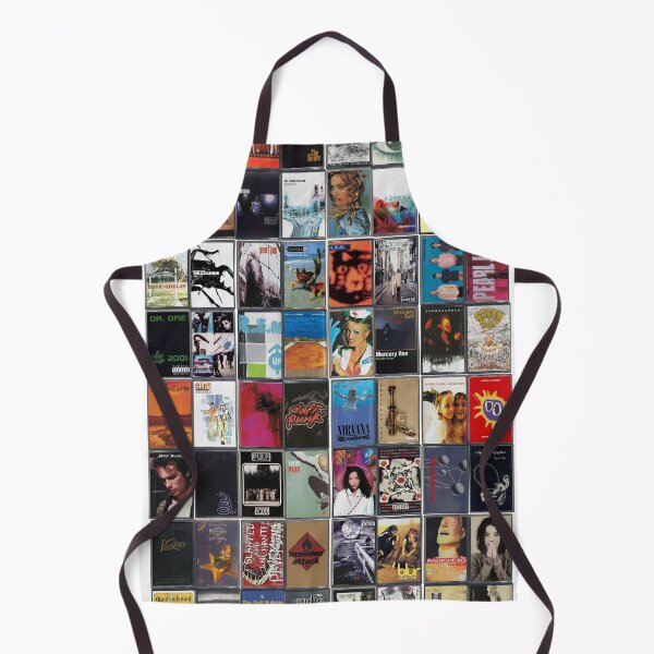 Item preview, Music of the 1990s - 90's Album Cover Art designed and sold by Mr Mustard Prints.