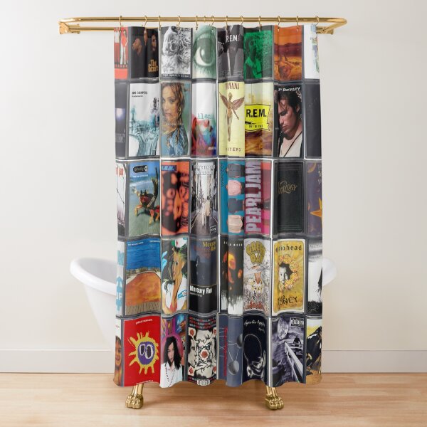 Vista previa del artículo con la obra «Música de los años 90 - Portadas de álbumes de los años 90», diseñado y vendido por Mr Mustard Prints.
