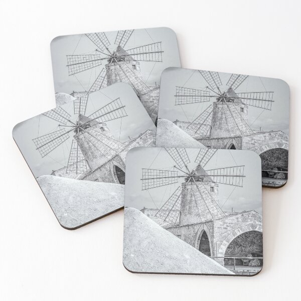 Item preview, A Pile of Salt and A Windmill Sicily designed and sold by PhotoArt by Joan Carroll.