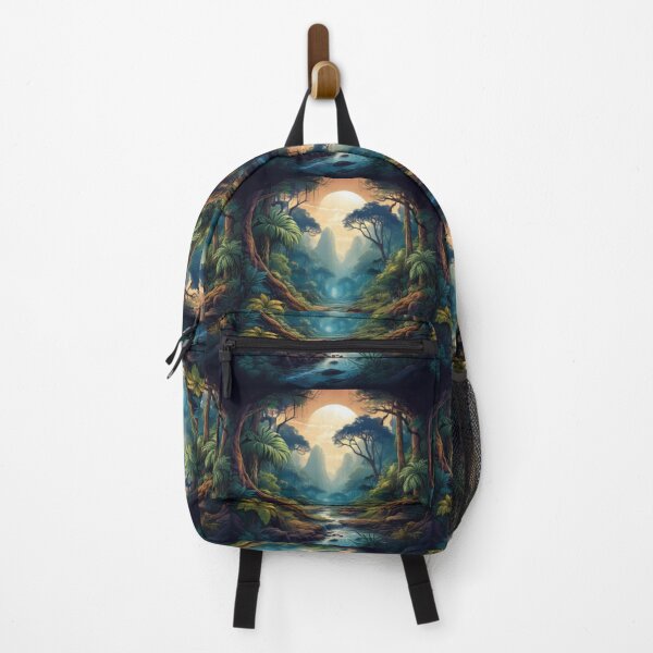 Item preview, Mystical Jungle Stream - Moonlit Serenity designed and sold by RaiyaTees.