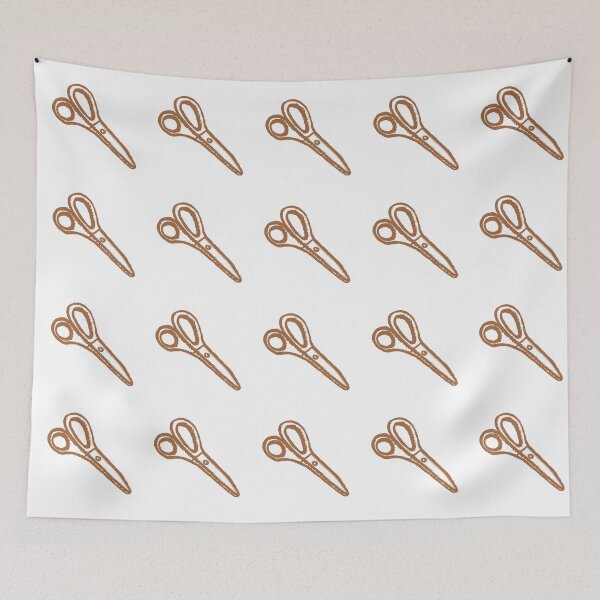 Item preview, Snip Snip! Scissors! Copper Brown designed and sold by MagentaTwilight.