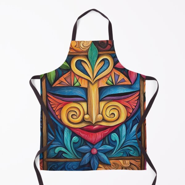 Artikelvorschau, Holz bunte Tapa Tribal polynesische Tonga Kunst entworfen und verkauft von GrinGalore.