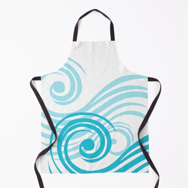 Item preview, Light Blue Waves - a Touch of Elegance, Unique designed and sold by villacreativa.