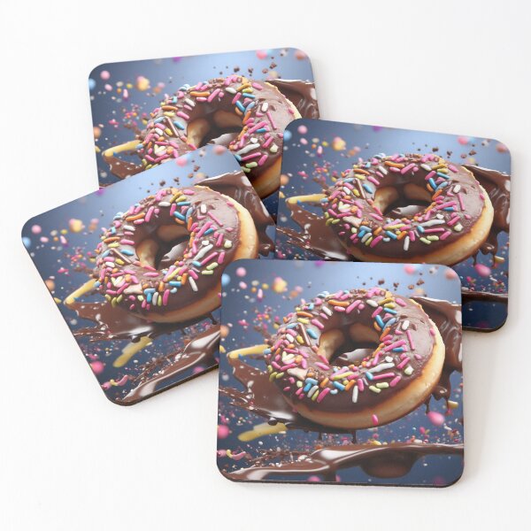 Item preview, Splatter Donut Delight designed and sold by anytka.