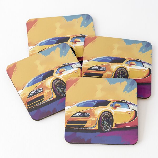 Item preview, Yellow Bugatti Tourbillon designed and sold by AutoPopStudio.