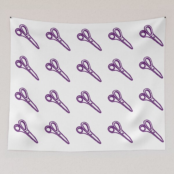Item preview, Snip Snip! Scissors! Royal Purple designed and sold by MagentaTwilight.