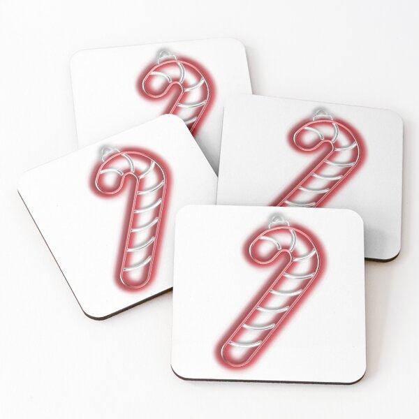 Item preview, Minimalist neon candy cane designed and sold by Dziabacz13.
