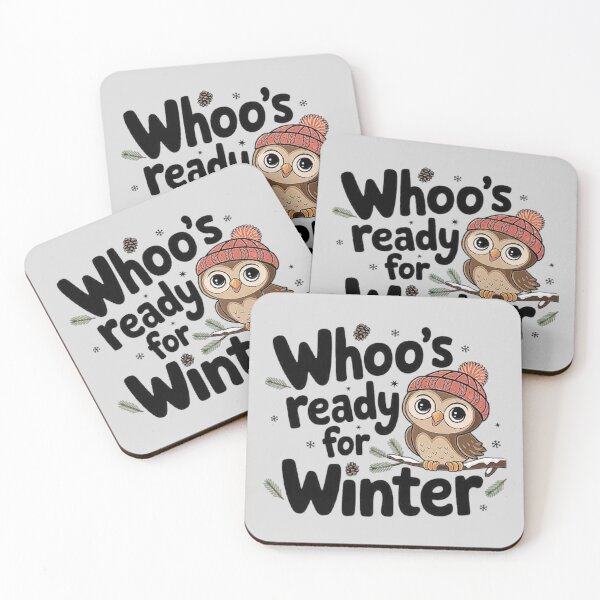Item preview, Whoo’s Ready for Winter Owl Design designed and sold by love3617.