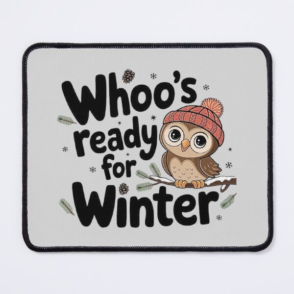 Item preview, Whoo’s Ready for Winter Owl Design designed and sold by love3617.