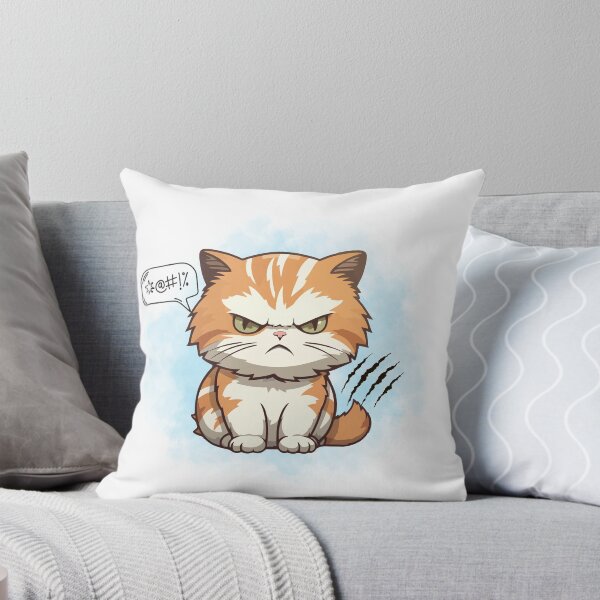 Item preview, Angry cat with claw mark designed and sold by Fantacaroo Designs.