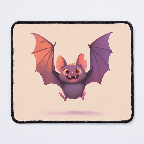 Item preview, Adorable and Playful Bat Illustration designed and sold by Windy-market.