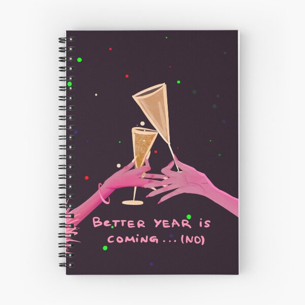 Item preview, Happy New Year greetings postcard designed and sold by Gelyane.