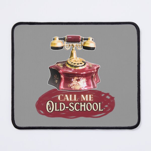 Item preview, Call me Old-school, kitschy vintage telephone designed and sold by suekieper.