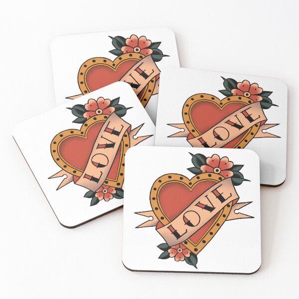 Item preview, LOVE HEART TATTOO designed and sold by El-Tiger.
